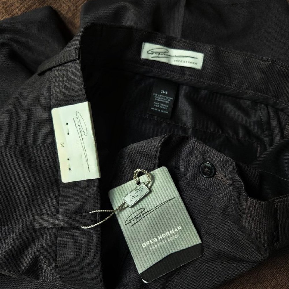 NWT Greg Norman shorts waist sz 34 Signature Series - Picture 3 of 3